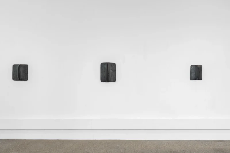 Installation shot from Mac Collins: Between the Rafters, @ Palmer Gallery