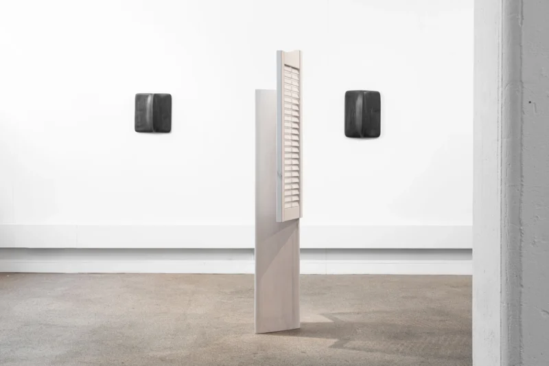 Installation shot from Mac Collins: Between the Rafters, @ Palmer Gallery