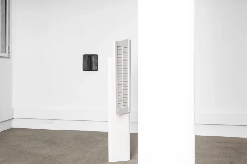 Installation shot from Mac Collins: Between the Rafters, @ Palmer Gallery