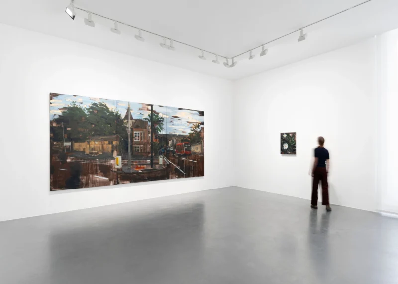 Installation shot from Emma Prempeh: The Domain of the Stranger, @ Perrotin