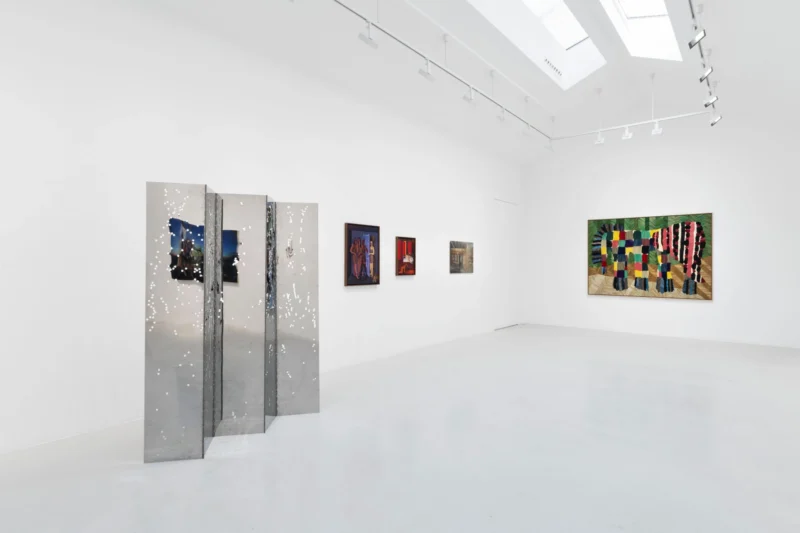 Installation shot from Restons Unis 2, @ Perrotin