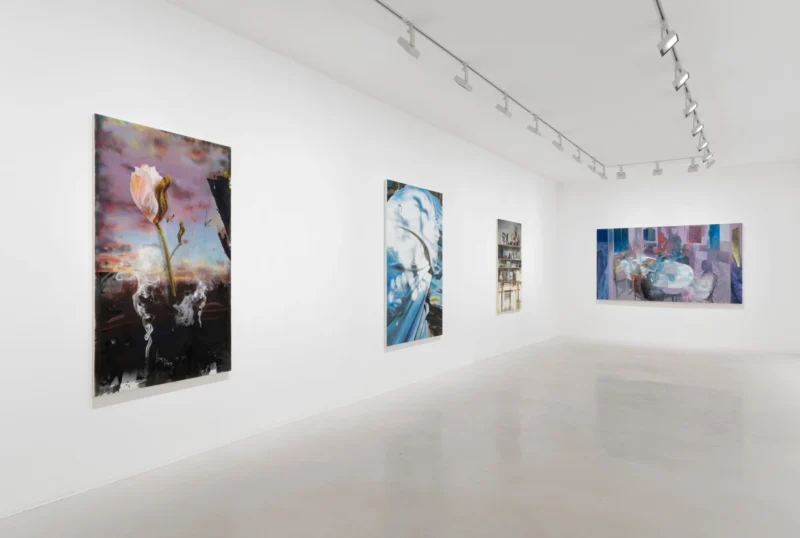 Installation shot from Restons Unis 2, @ Perrotin