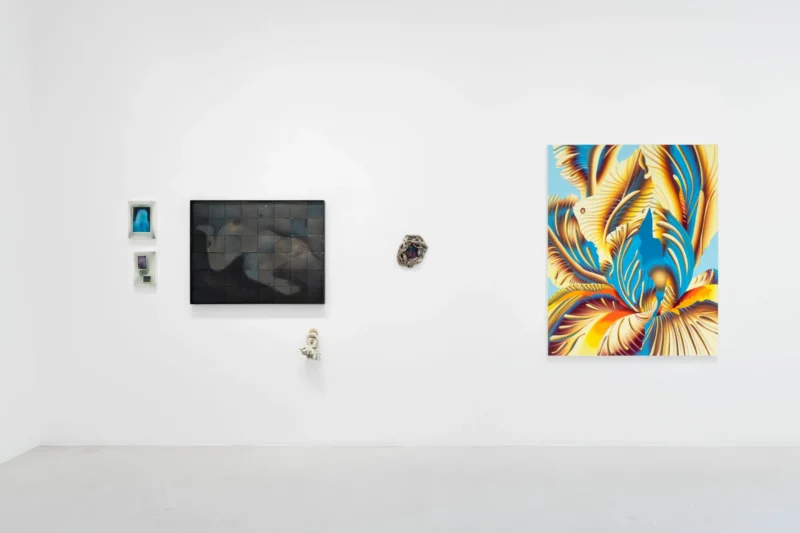 Installation shot from Restons Unis 2, @ Perrotin