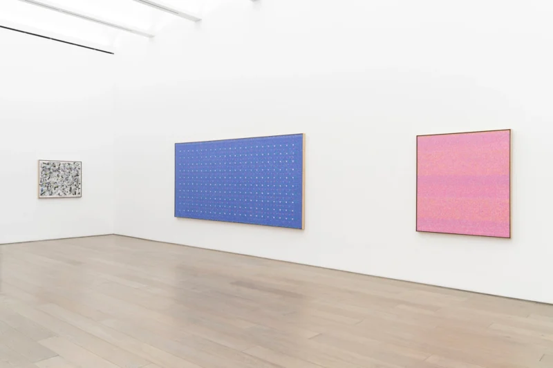 Installation shot from Young-Il Ahn: Self Reflections, @ Perrotin
