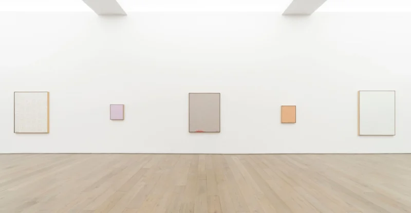 Installation shot from Young-Il Ahn: Self Reflections, @ Perrotin