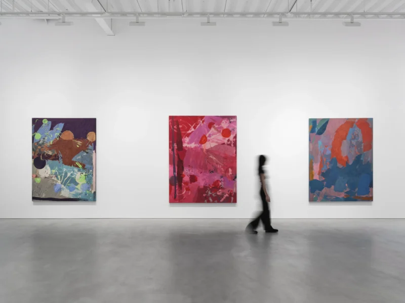Installation shot from Mary Ramsden: The Feeling of What Happens, @ Pilar Corrias