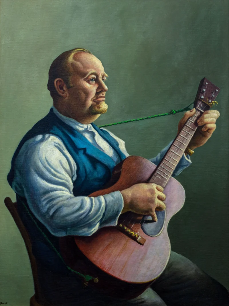 Thomas Hart Benton, The Hymn Singer, c. 1950