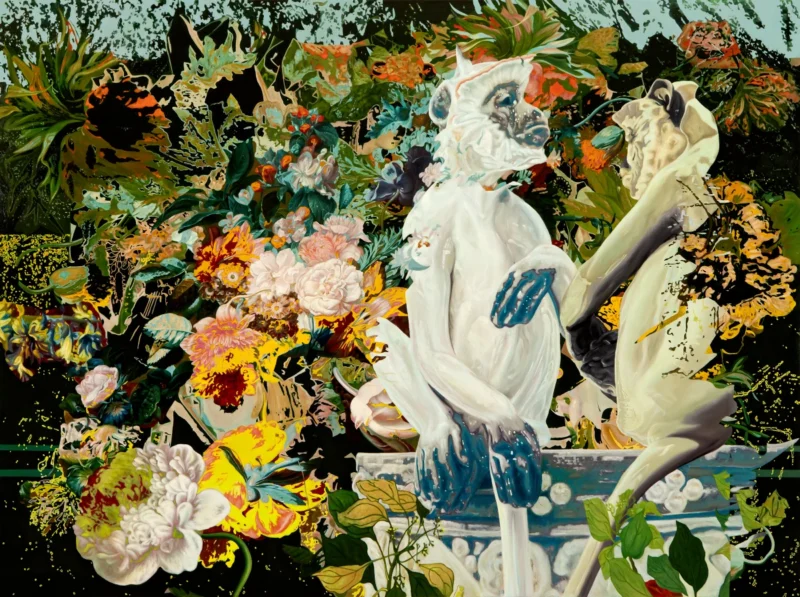 Rafael Megall, Apes of the Garden, 2024