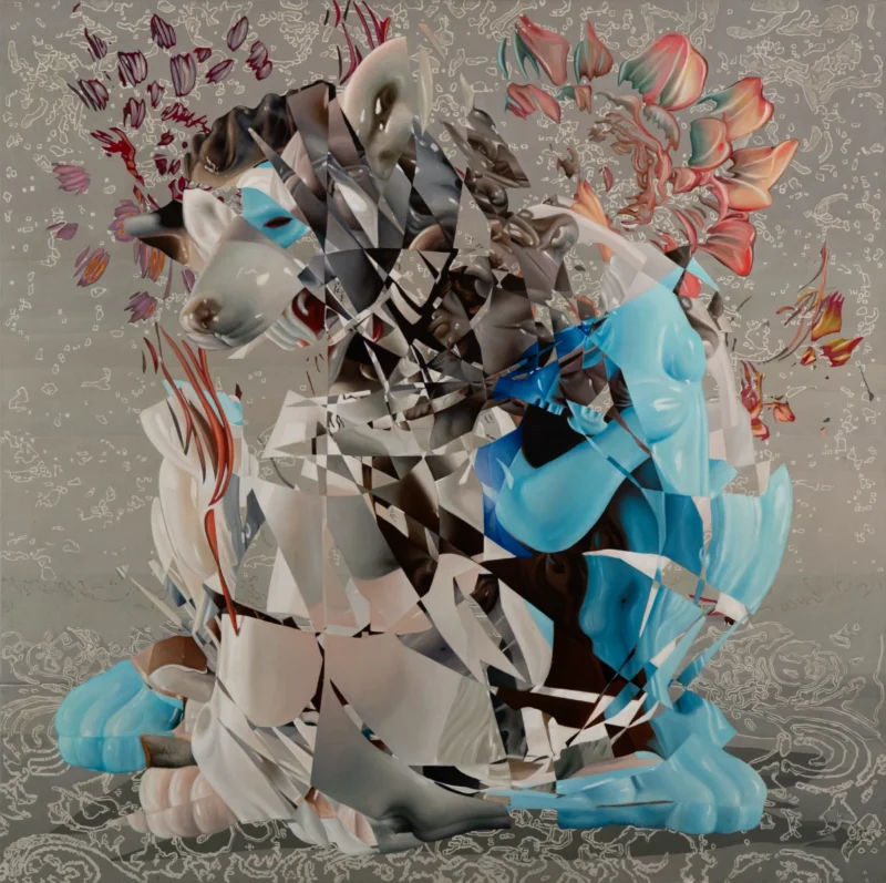 Rafael Megall, Porcelain Kaleidoscope #2, 2025