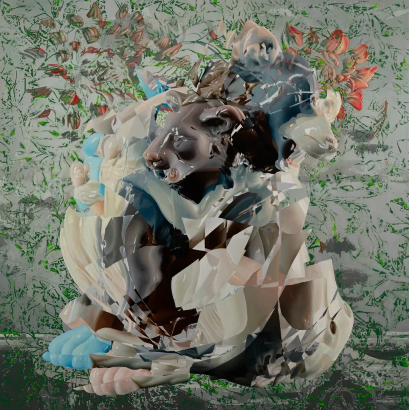Rafael Megall, Porcelain Kaleidoscope #3, 2025