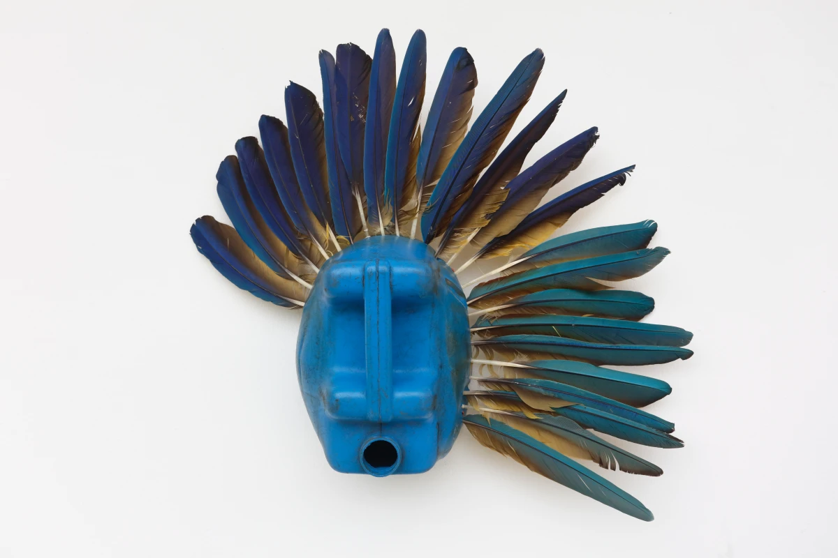 Image for Romuald Hazoumè: My Blue Period, at October Gallery