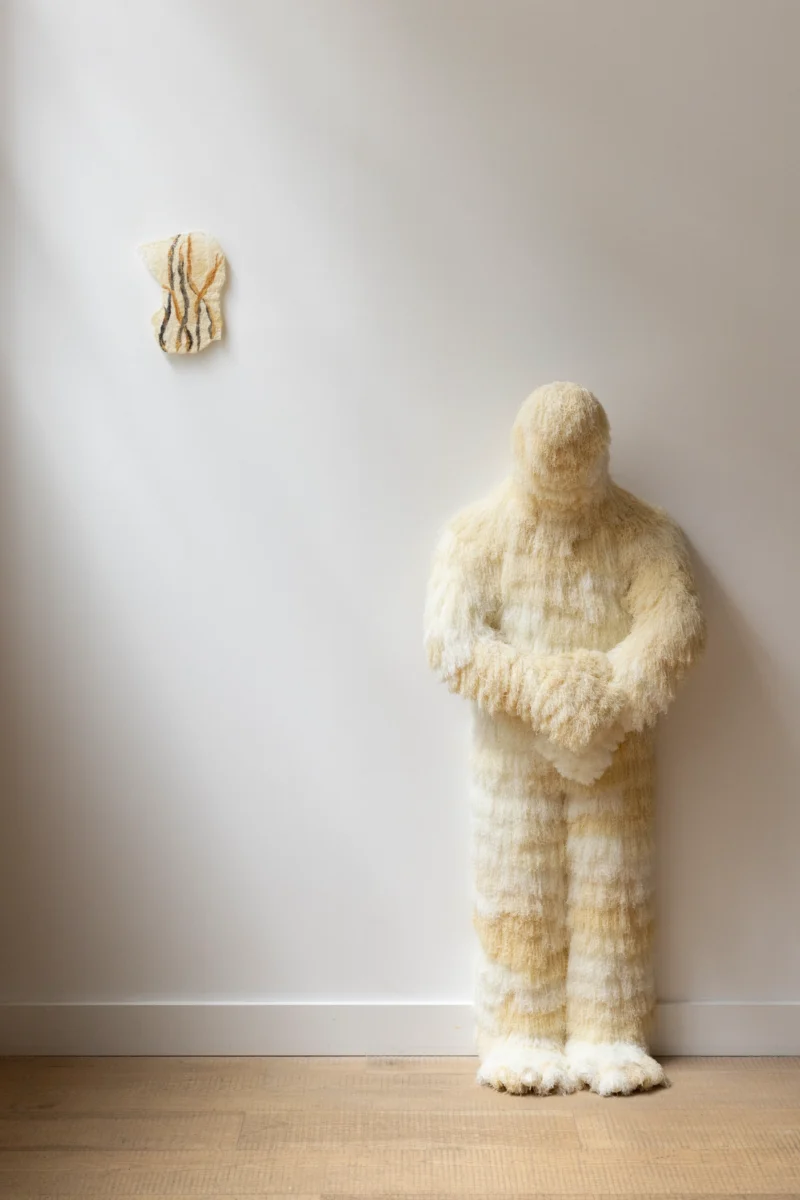 Installation shot from Woo Jin Joo: Bodily Inbetweenness, @ Ruup & Form