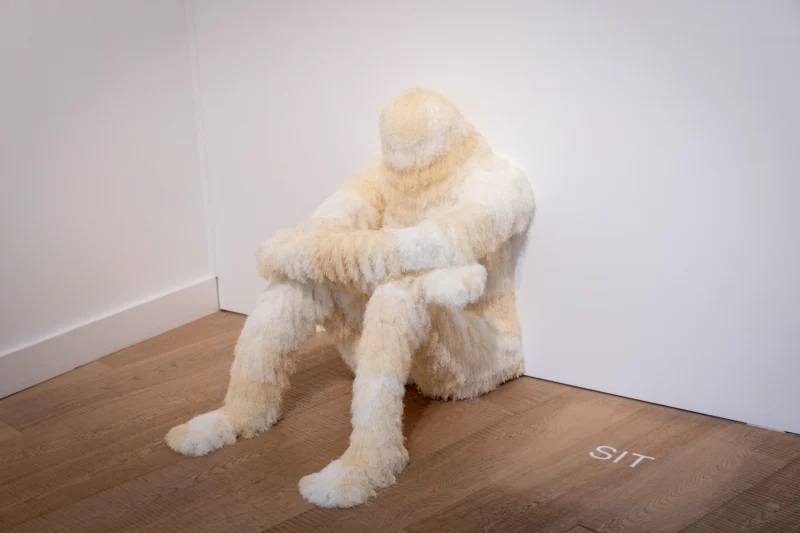Installation shot from Woo Jin Joo: Bodily Inbetweenness, @ Ruup & Form