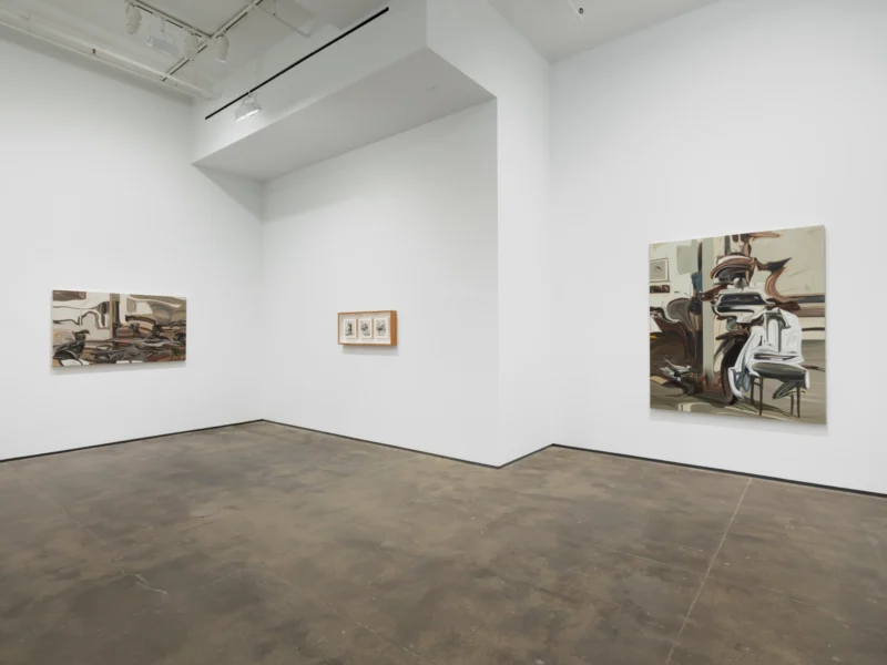 Installation shot from Luke Agada: When the Center Holds, @ Sean Kelly Gallery