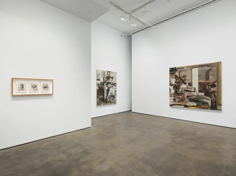 Installation shot from Luke Agada: When the Center Holds, @ Sean Kelly Gallery