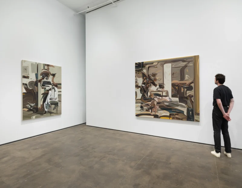 Installation shot from Luke Agada: When the Center Holds, @ Sean Kelly Gallery