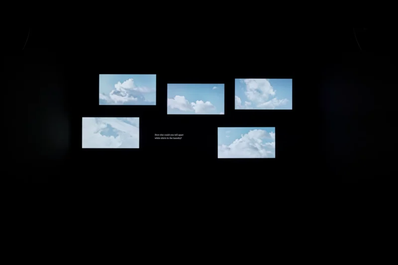 Installation shot from Amar Kanwar, @ Serpentine Galleries