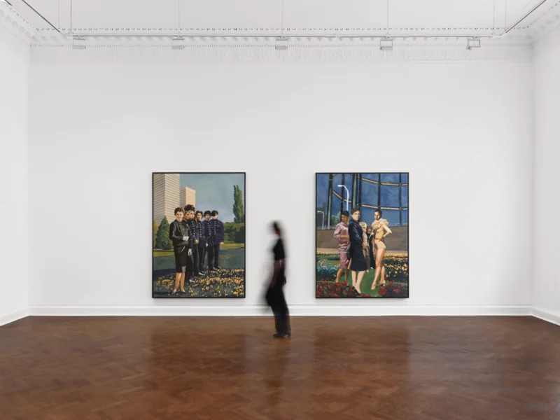 Installation shot from Like Music in the Blood, @ Thaddaeus Ropac
