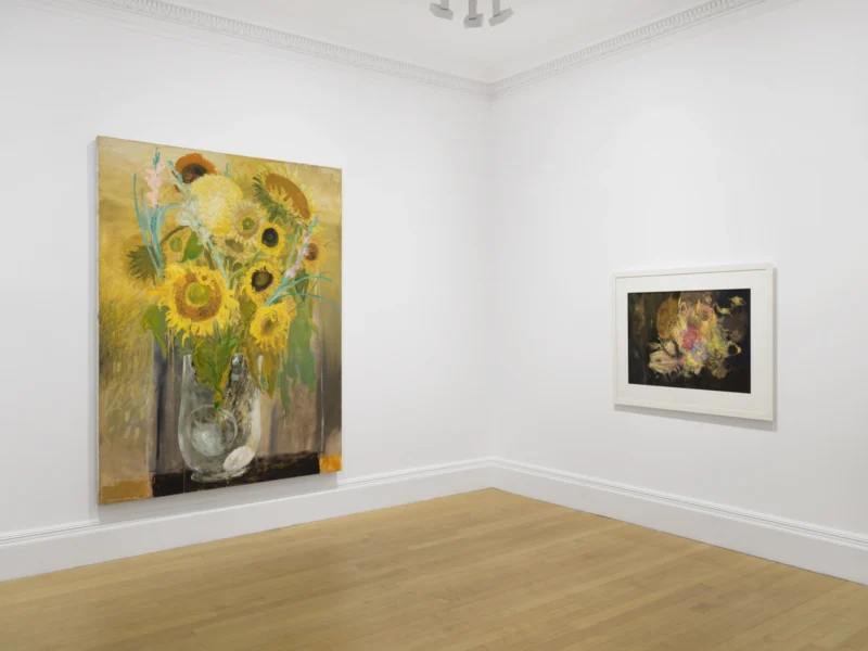 Installation shot from Jimmy Wright: After the War, @ Thomas Dane Gallery
