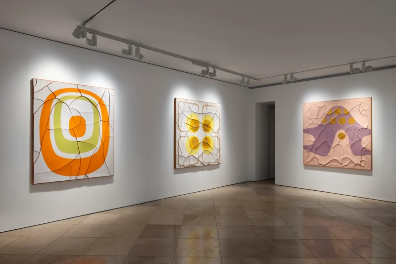 Installation shot from Adriana Varejão: Modernisms, @ Victoria Miro