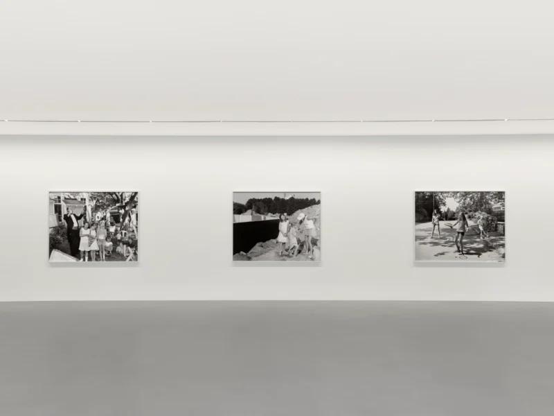 Installation shot from Tina Barney: Silver Shadows, @ Zander Galerie