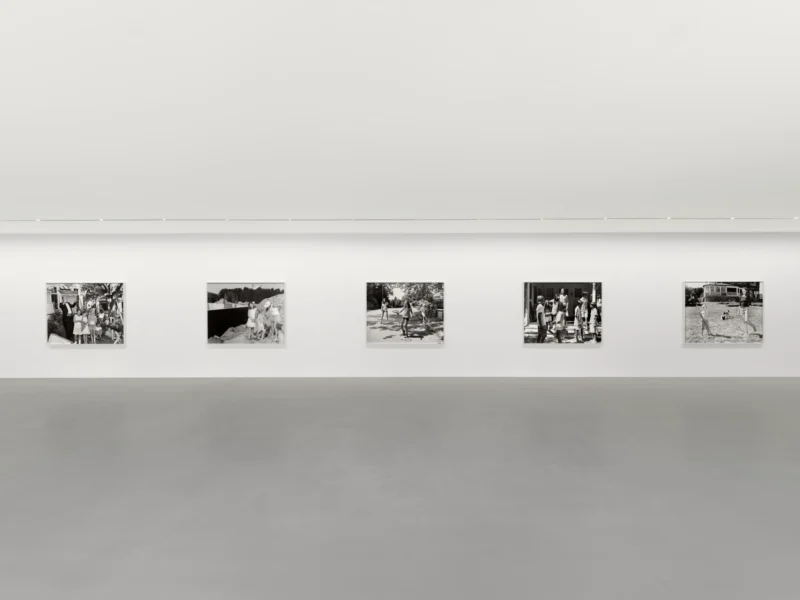 Installation shot from Tina Barney: Silver Shadows, @ Zander Galerie