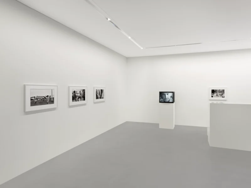 Installation shot from Tina Barney: Silver Shadows, @ Zander Galerie