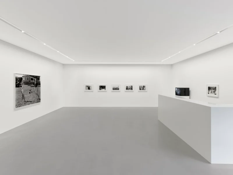 Installation shot from Tina Barney: Silver Shadows, @ Zander Galerie