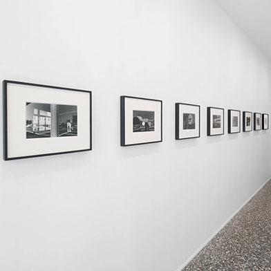 Image from Lee Friedlander: The Shape of Seeing. Early Vintage Prints, at Zander Galerie