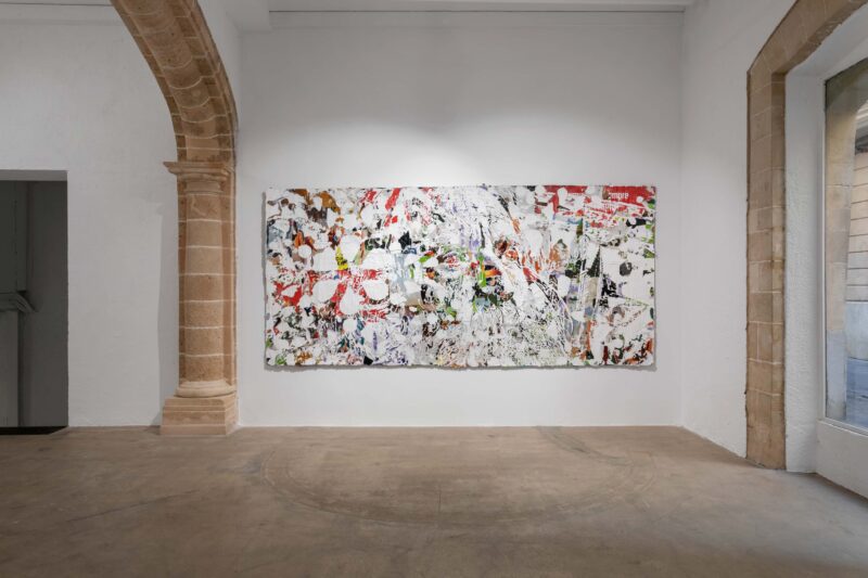 Installation shot from VHILS: Latent, @ Baró