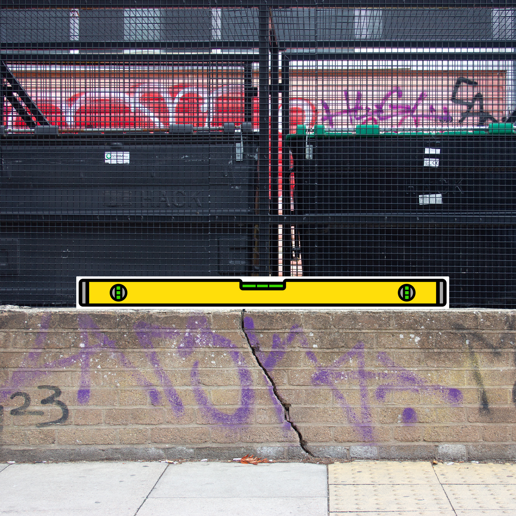 Image for Richard Woods: THE SPIRIT LEVEL SHOW, at domobaal