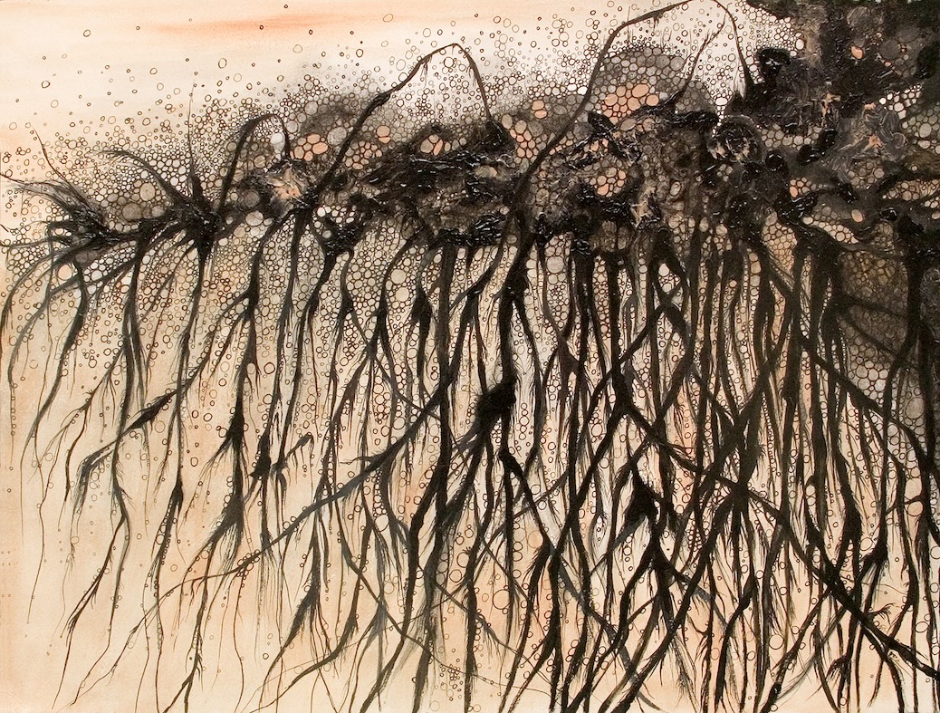 Marya Kazoun, Study for Crumbling Desert Castles (10), 2006