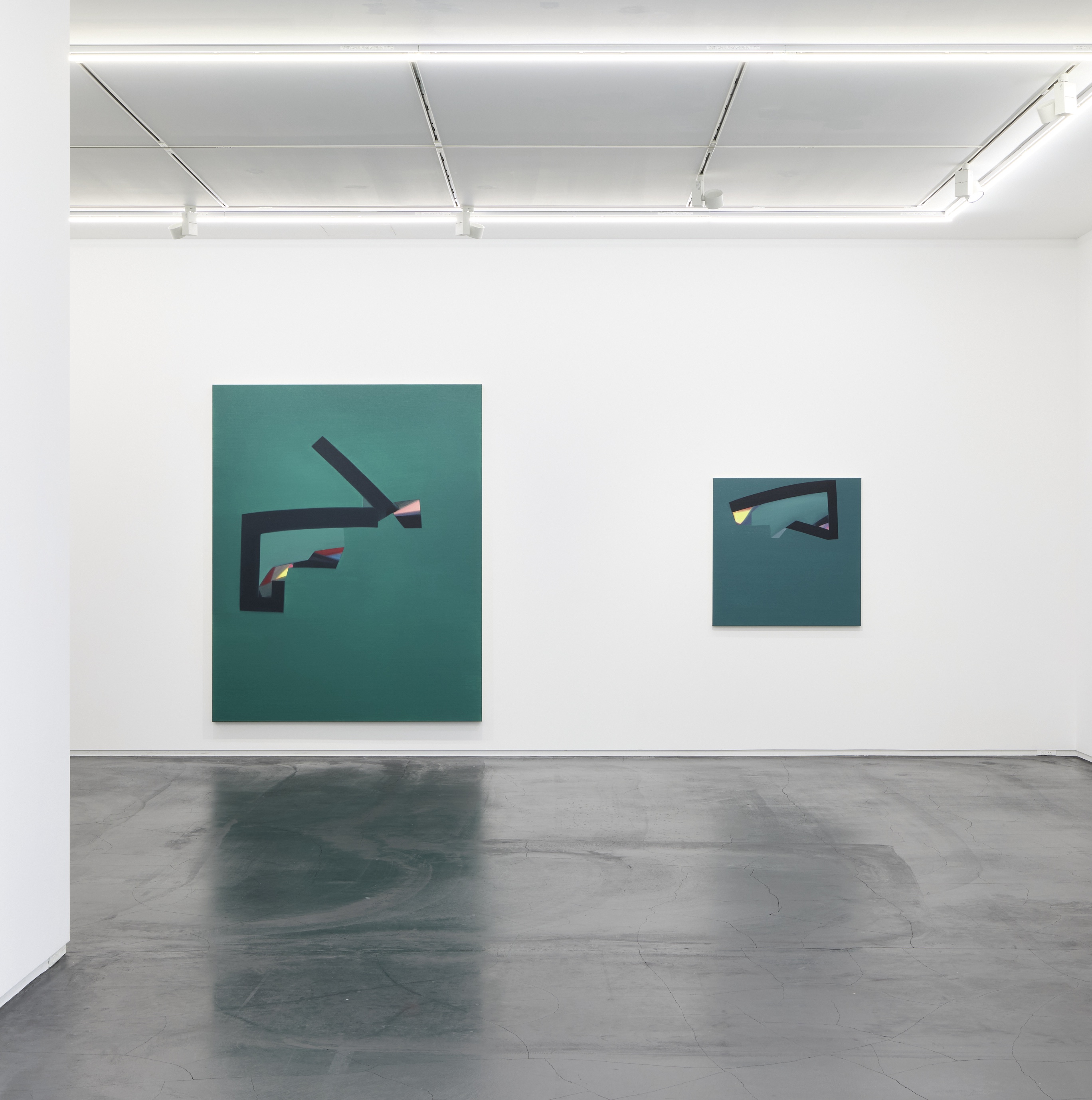 Image for Kohei Yamada: green back / front, at Taka Ishii Gallery