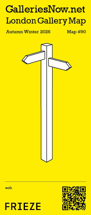 London Gallery map with Frieze for Autumn Winter 2026