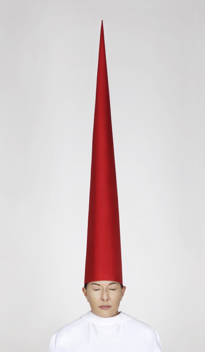 Marina Abramović, Energy Hat (Eyes Closed), 2021