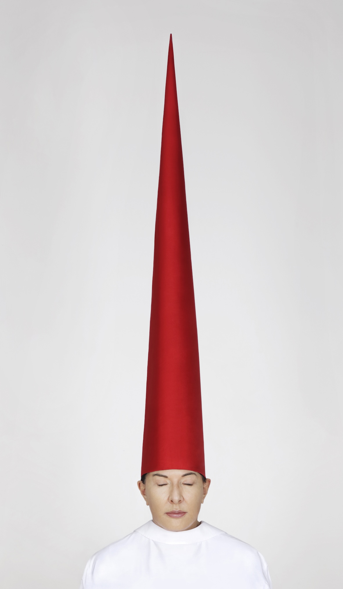 Marina Abramović, Energy Hat (Eyes Closed), 2021