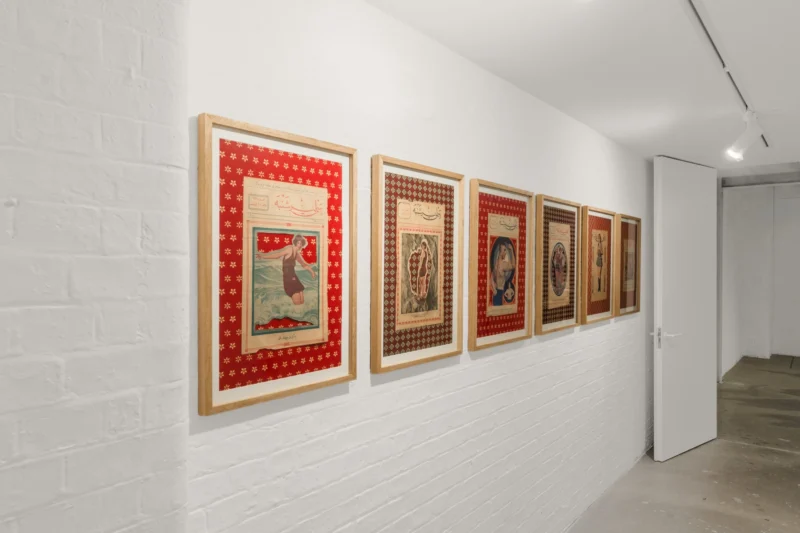Installation shot from Gülsün Karamustafa: Remains of a Forgotten Promise, @ Ab-Anbar