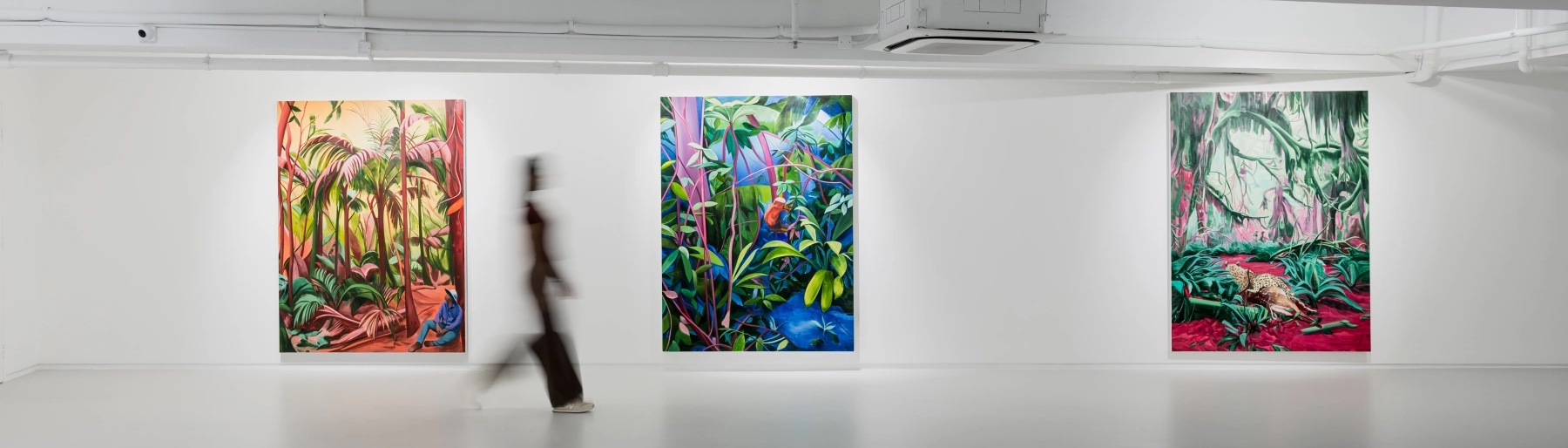 Image for our show of the day, Qi Lei: Echoes of Day and Night, at Ben Brown Fine Arts