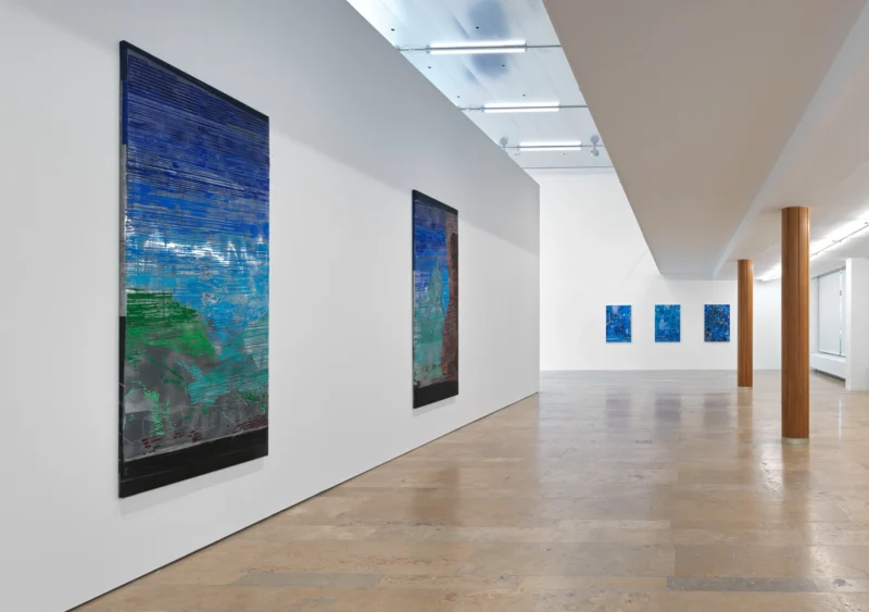Installation shot from Austin Martin White: The lie, the larp and the lusophile, @ Capitain Petzel