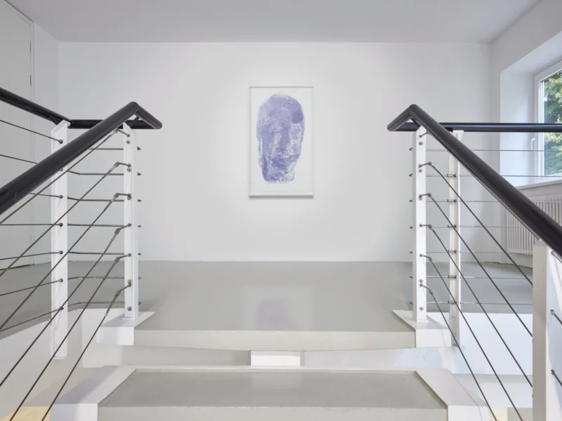 Installation shot from Austin Martin White: The lie, the larp and the lusophile, @ Capitain Petzel