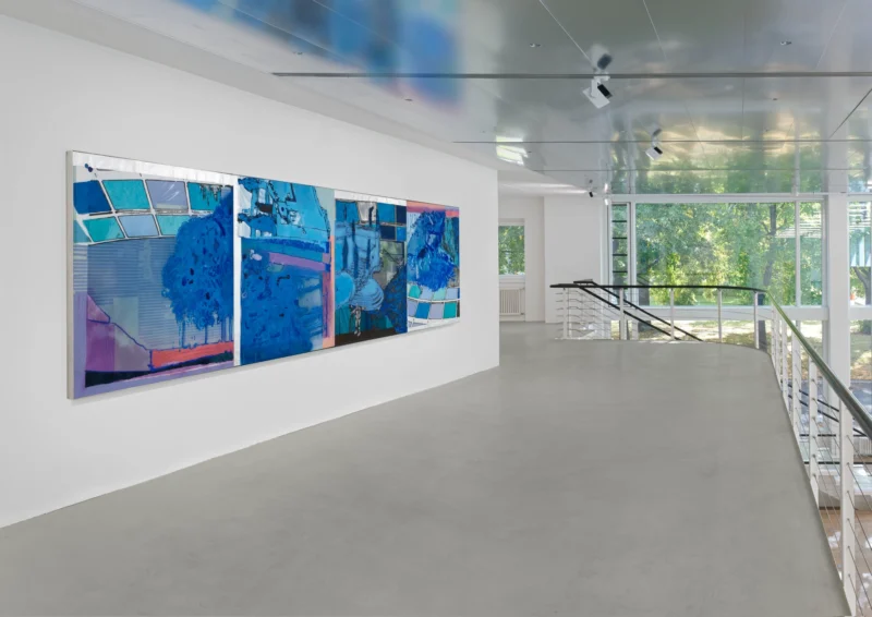 Installation shot from Austin Martin White: The lie, the larp and the lusophile, @ Capitain Petzel