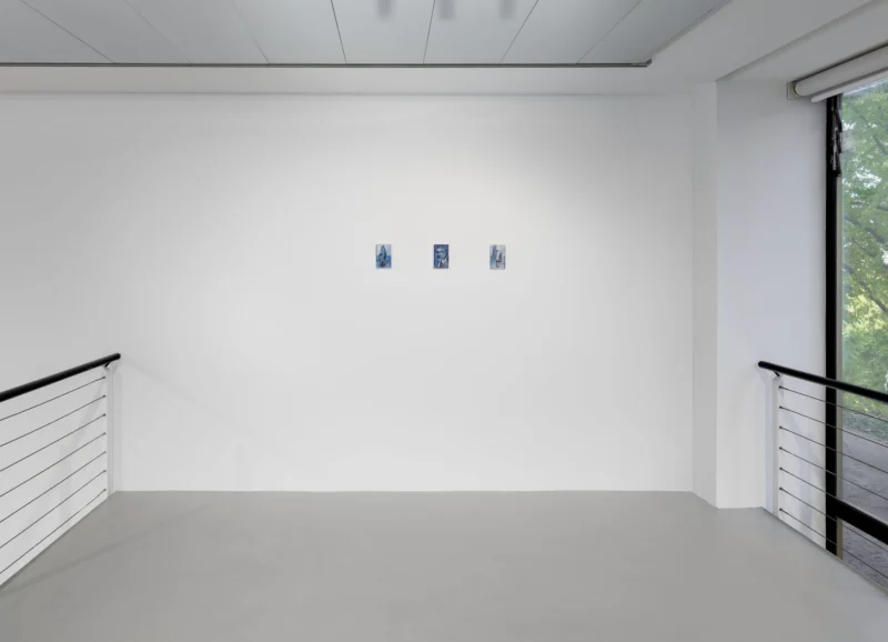 Installation shot from Austin Martin White: The lie, the larp and the lusophile, @ Capitain Petzel
