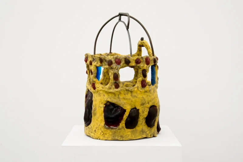 Sahar Khoury, Untitled (Yellow crown), 2024