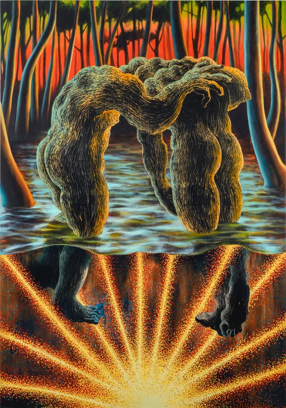 Image for Didier William: Lot Bò D’lo A (The Other Side of the Water), at Galerie Peter Kilchmann