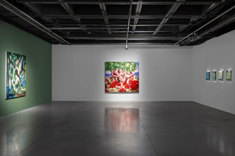 Installation shot from Ebru Duruman: Silent Presence, @ Dirimart