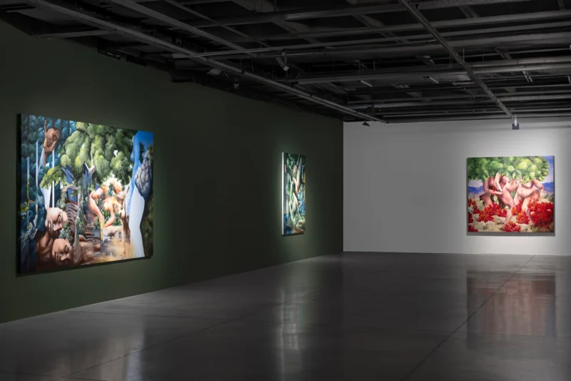 Installation shot from Ebru Duruman: Silent Presence, @ Dirimart