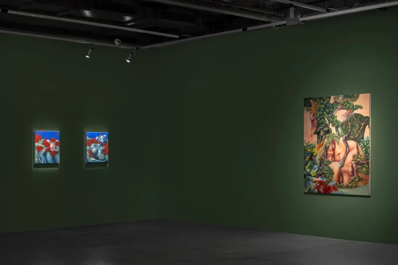 Installation shot from Ebru Duruman: Silent Presence, @ Dirimart