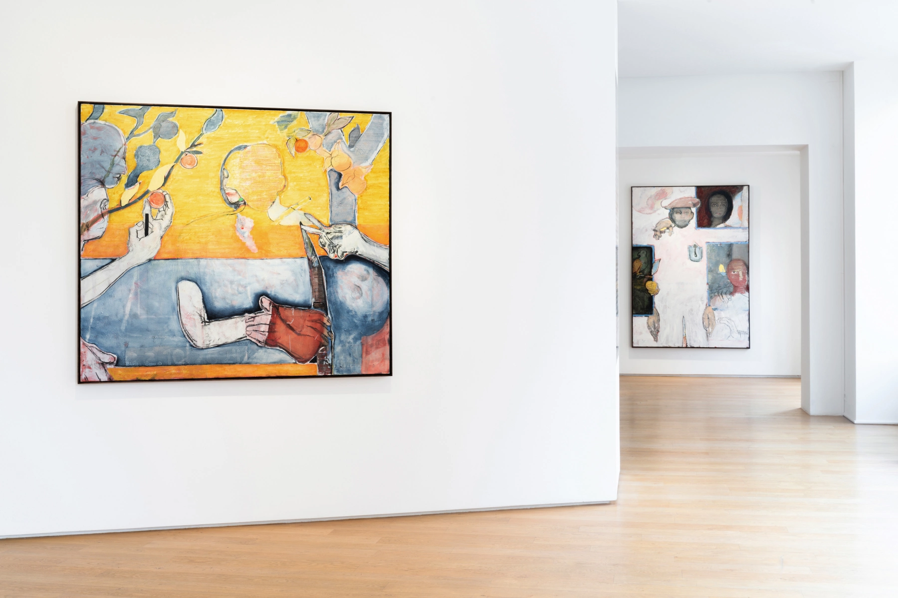 Image for Magnus Plessen: Théâtre imaginaire, at Galerie Lelong Matignon