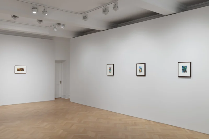 Installation shot from Walton Ford: An Orbed Drop of Light, @ Galerie Max Hetzler