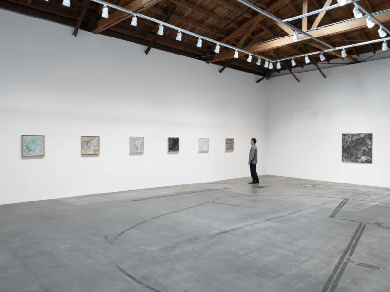 Installation shot from Jack Whitten. The Numinous, @ Hauser & Wirth